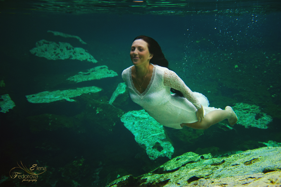 underwater photo riviera maya