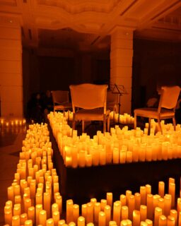 Ever since I first saw an advertisement for a Candlelight concert @candlelight.concerts , I dreamed of attending one. Back when I was living in Atlanta, life was full of a hundred distractions and endless tasks that kept me from booking the experience. But after relocating to Spain and embracing a slower pace of life, my husband and I finally booked our tickets for a Candlelight concert in Marbella, where we currently reside.

After a little research, we decided on A Tribute to Hans Zimmer. I’ve always loved many of his compositions in films like Interstellar, Inception, The Dark Knight, Gladiator, and Pirates of the Caribbean and the familiarity of his music promised an intimate and deeply enjoyable experience.

Sitting in the front row allowed me to fully appreciate the precision and harmony of the quartet “Cuarteto Resonance” @cuarteto_resonance 
 – four talented musicians whose movements, the delicate touches of their strings, and the unity of their sound felt magical. There’s something profound about witnessing live music in person, it’s like connecting with the very rhythm of the universe. Perhaps that sounds a little dramatic, but it’s impossible not to feel an inner lift when surrounded by beautiful music performed at its highest level. 

Looking around the room, the warm glow of hundreds of candles added a magical layer to the evening. I wondered how long it took to light them all. After the show, I asked a staff member and learned that it took four people only an hour to create that soft, mesmerizing ambiance, far faster than my initial guess of two hours! READ the full article on my blog. Link in the BIO #marbella #spain #travel #music #candlelightconcert