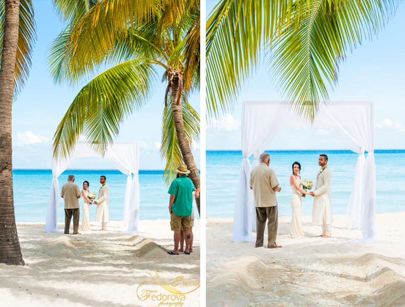 isla mujeres beach wedding