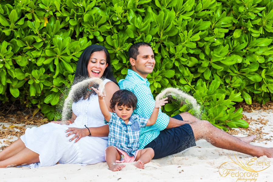family photos cancun beaches
