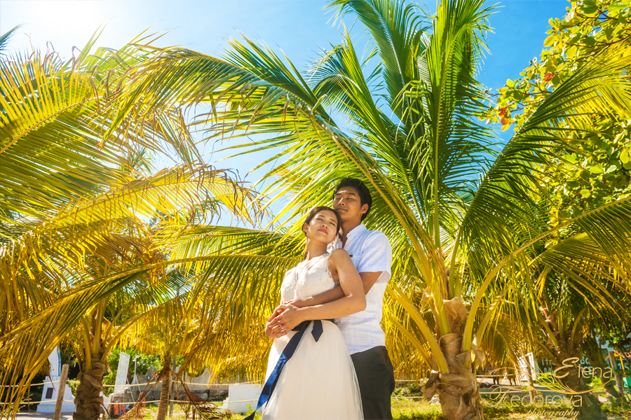 honeymoon on isla mujeres photos