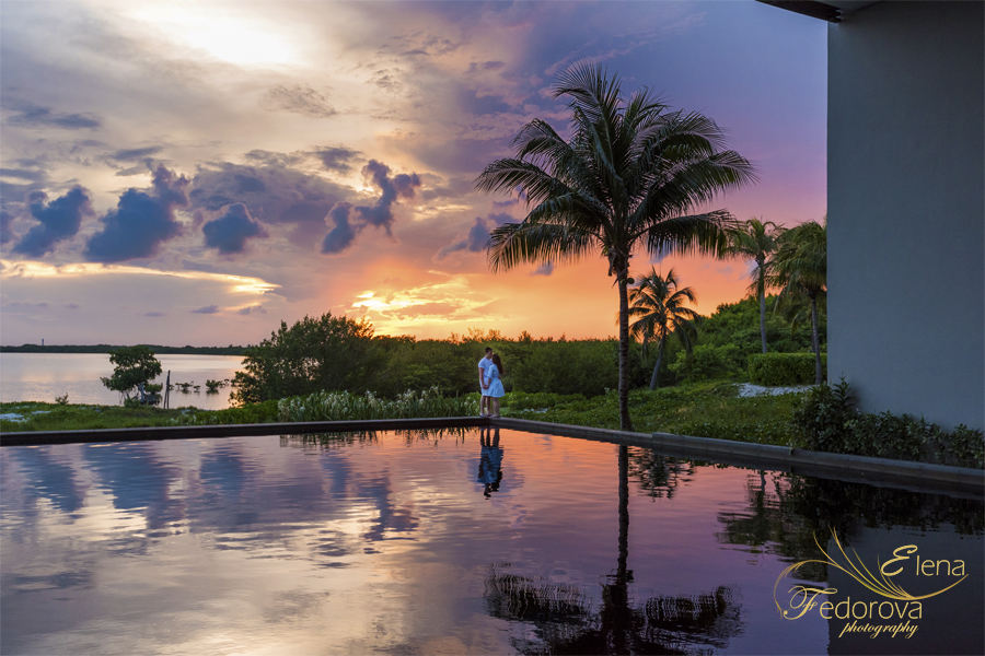 nizuc resort cancun sunset photo