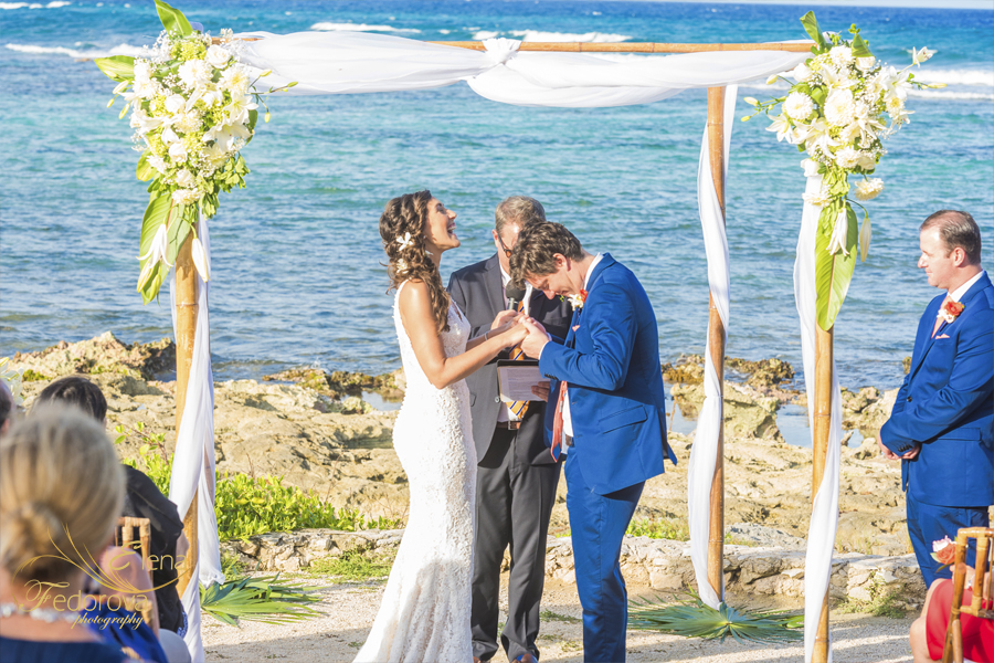 wedding photos bride in riviera maya