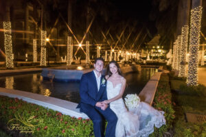 riu palace riviera maya portrait bride groom