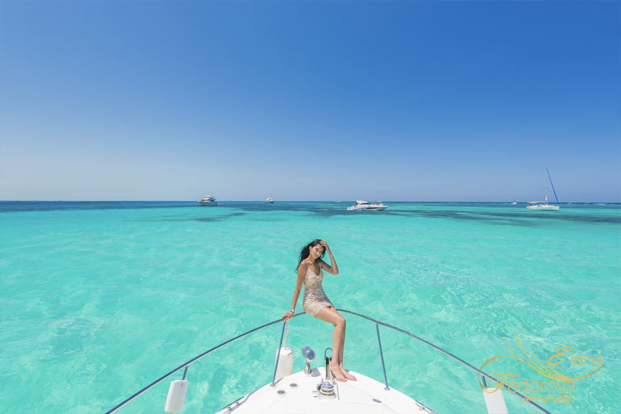 luxury photo shoot model Cancun