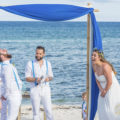 Blue Venado beach club wedding in Riviera Maya.
