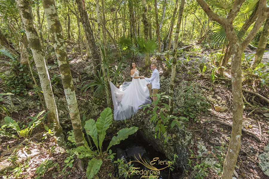 beautiful photos in cenotes