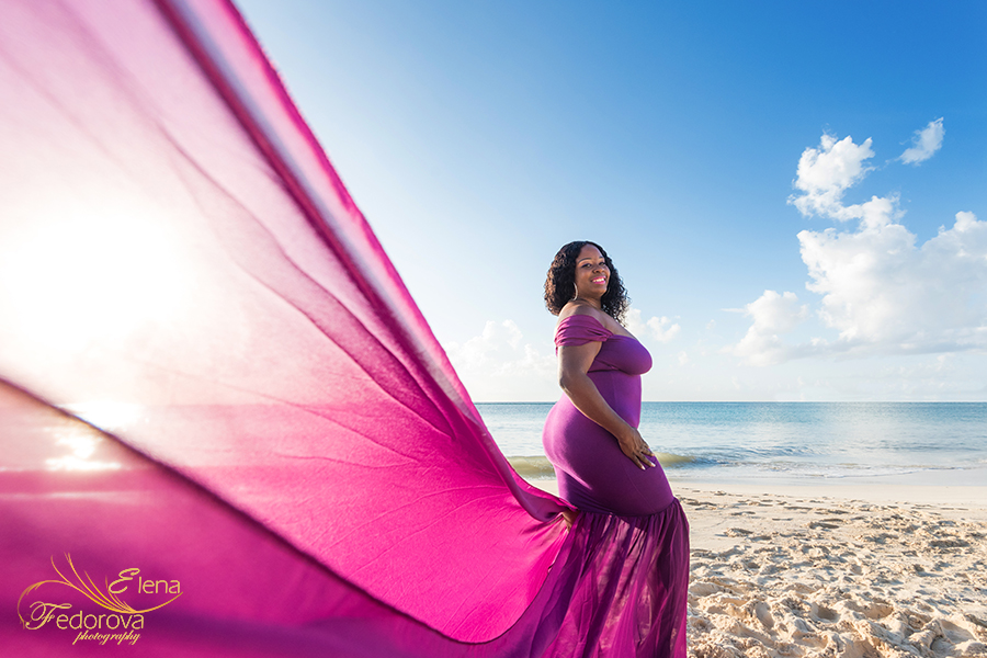 flying dress photography cancun