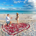 Secret beach proposal in Playa del Carmen