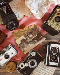 Through a Vintage Film Camera I Found Time Again ...

Taking photos with old vintage film camera for the first time felt like stepping into another era, a world slower, quieter, more deliberate. It was frustrating, yes, but also strangely illuminating.

Digital spoils us with endless clicking: trial and error, rapid-fire bursts, the safety of delete buttons. Film does the opposite. It asks for restraint. Every shot mattered.
Film captures intention. There’s no instant feedback, no glowing screen to reassure or correct. You press the shutter, and then you wait.

Film whispers the value of patience, intention, and quiet artistry, virtues so easily lost in the world of instant everything. It reminds me that photography is less about chasing perfection; but more about presence.

More romantic and nostalgic feelings expressed in words in my new article, link in the Bio.
.
.
.
.
.
.
.
.
.
.
#fineartphotographer #photoartist #photoart #oldcamera #vintagecameracollection #interiordesigncommunity #fineartphotography #wallartdecor #photoprints #flowerlovers #flowerphotography #interiordesigning #interiordesigninspiration #interiordesignlovers #homestyling #homestyledecor #homedecoration #homestylinginspo #interiordesign #interiorstyle #wallartprint #vintagestyle #interiordesignphotography #vintagecamera #interiordesignhome #fineartprints #canvasprinting #metalprint